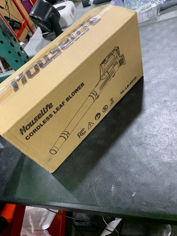 Photo 1 of Ultra Lightweight Cordless Leaf Blower Compatible with DeWalt 20V MAX XR Battery (Tool Only) - 400 CFM/130 MPH Backyard Blowers for Deck, Patio, Driveway (Battery Not Included)