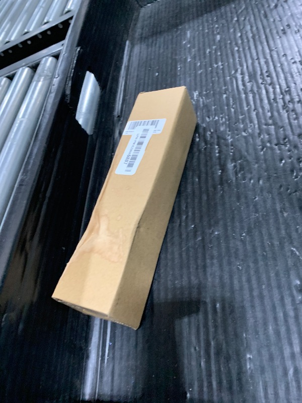 Photo 1 of Voolan Shower Arm with Flange, Ceiling Mounted Fixed Shower Pipe, Bathroom Straight Rain Shower Replacement Arm, Universal Connection 1/2 NPT (8 Inch Square, Matte Black)