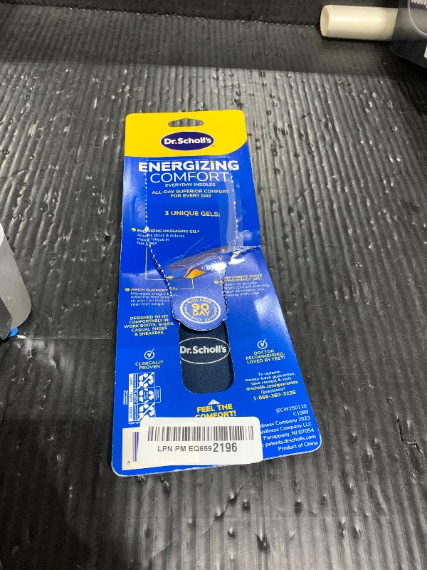 Photo 1 of Dr. Scholl’s Energizing Comfort Women’s Everyday Insoles with Massaging Gel - Clinically Proven, All-Day Energy and Comfort Inserts with Patented Triple Gel Design - Shock Absorbing, Arch Support