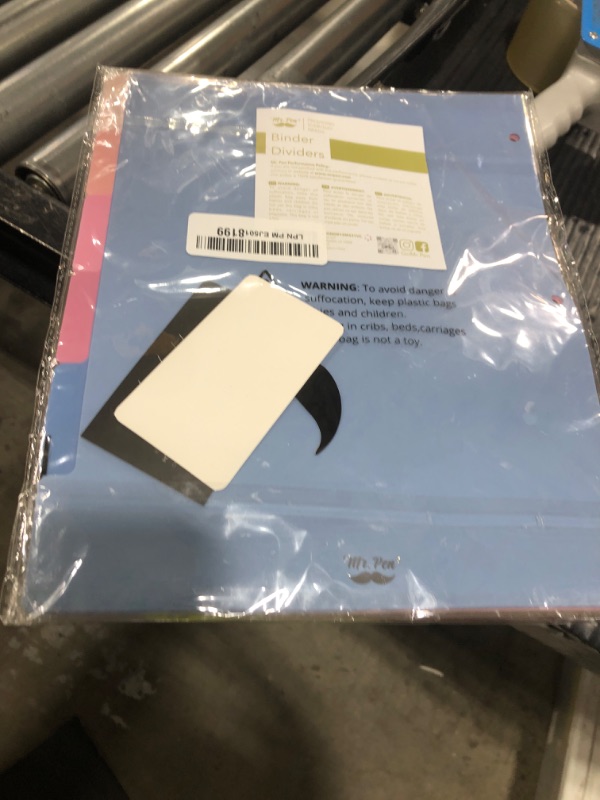 Photo 1 of Mr. Pen- Binder Dividers, 6 Tab Dividers, Pack of 2 Sets (12 Dividers Total), Dividers, Back to School Supplies