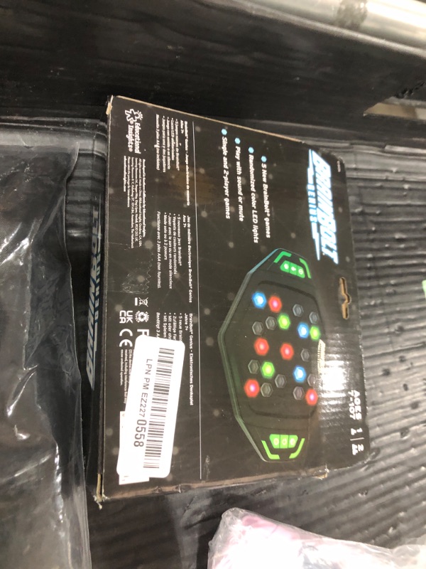 Photo 1 of Educational Insights BrainBolt Genius - Handheld Memory Game with Light and Sound, Electronic Brain Games, Single Player Brain Teasers for Kids Teens, & Adults, Gamer Gifts for Boys & Girls Ages 7+