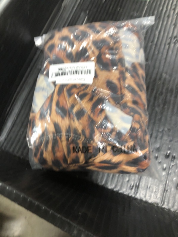 Photo 1 of Bed Skirt Leopard Print Bed Skirt 16 Inch Drop Skin Pattern of a Wild Safari Animal Elastic Wrap Around Bed Skirt Dust Ruffle for Queen Size Bed