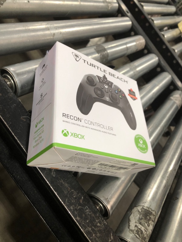 Photo 1 of Turtle Beach Recon Controller Wired Game Controller Officially Licensed for Xbox Series X, Xbox Series S, Xbox One & Windows - Audio Enhancements, Remappable Buttons, Superhuman Hearing – Black