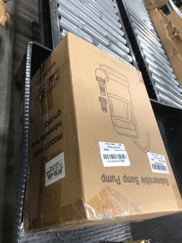 Photo 1 of PANRANO Sump Pump 1.1HP Submersible Clean Dirty Water Pump 5000GPH Portable Draining Pumps for Pool Hot Tubs Basement Water Transfer