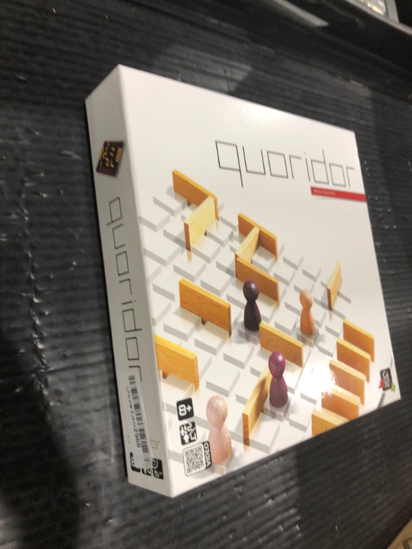 Photo 1 of Quoridor - Over 1 Million Sold! Mensa Select Winner | Wooden Abstract Strategy Game for Adults and Families | Ages 8+ | 2 to 4 Players | 1 Minute to Learn, 15 Minutes to Play