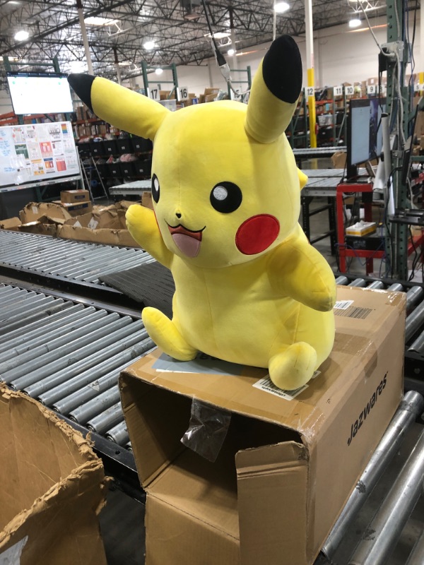 Photo 1 of Pokemon Pikachu Plush - 24-inch Plush with Authentic Details