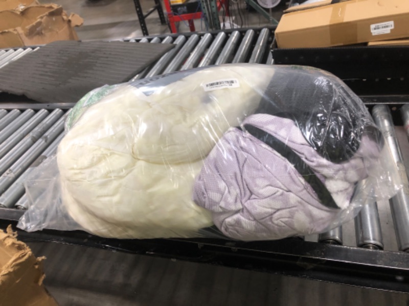 Photo 1 of Yaning Donut Dog Beds for Medium Dogs, Calming Round Cat Beds for Indoor Cats, Cute 3D Textured Flower Pet Bed with Removable Washable Cover and Anti-Slip Bottom?Purple?30"?
