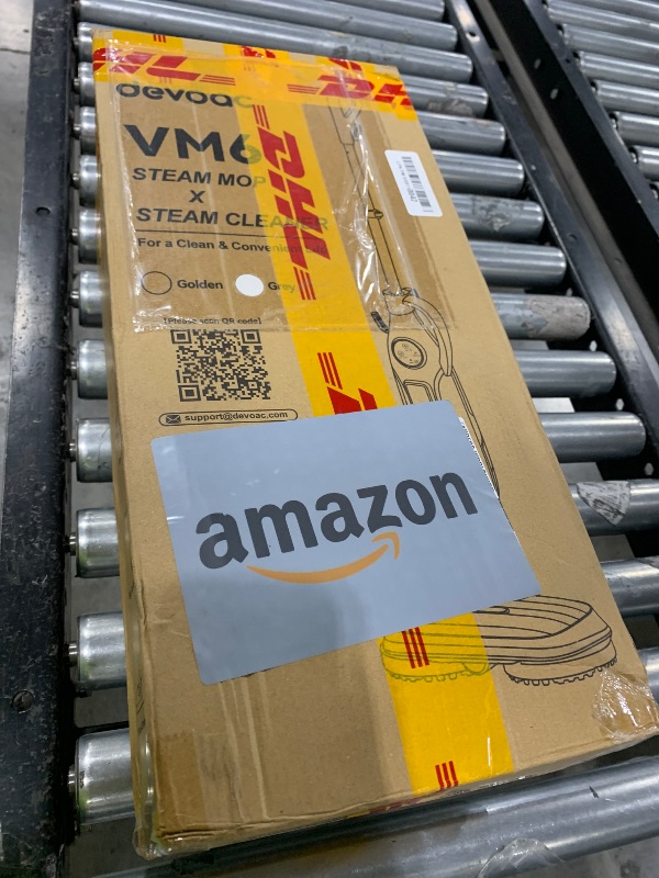 Photo 1 of DEVOAC VM6 Scrubbing Steam Mop with Rotating Mop Pads, 10 in 1 Steam Mop, Lightweight Spin Mop & 3 Steam Modes for Hard Floor Laminate Marble Floors (Khaki)