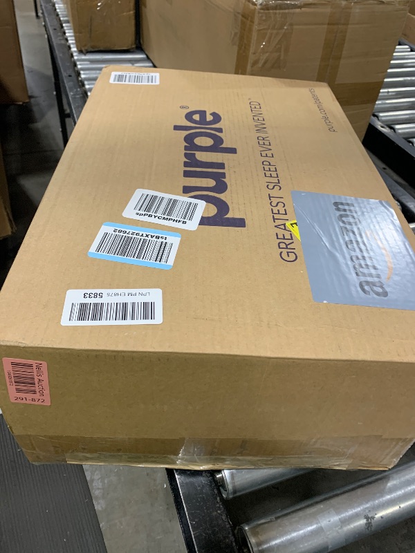 Photo 1 of Purple Harmony Pillow - Standard - Medium, Greatest Pillow Ever Invented, 360º Hex Grid & Talalay Latex Core - No Pressure Support, Stays Cool, Luxurious Comfort