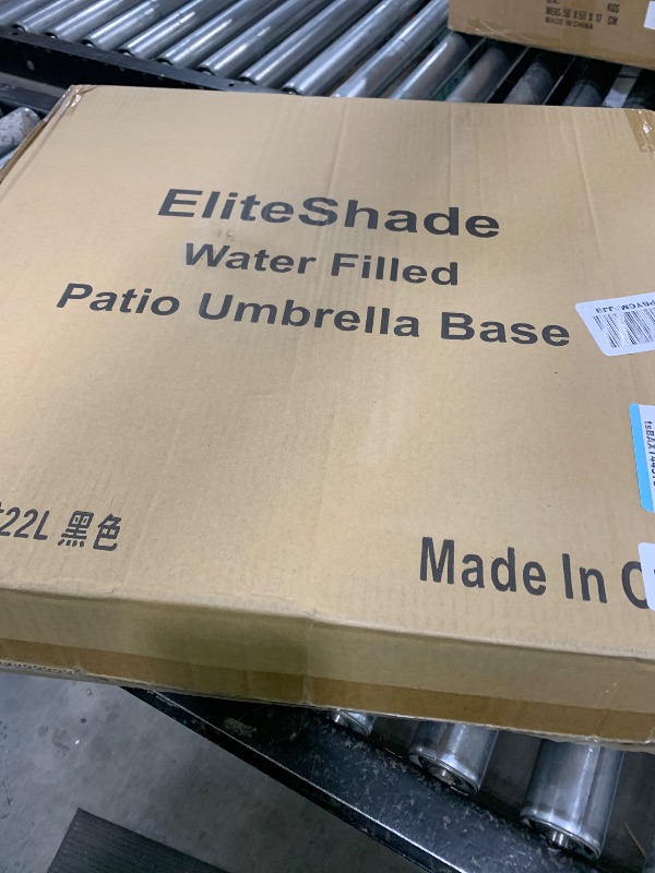 Photo 1 of EliteShade Umbrella Base Water Filled Stand Market Patio Outdoor Heavy Duty Umbrella Holder(Black)