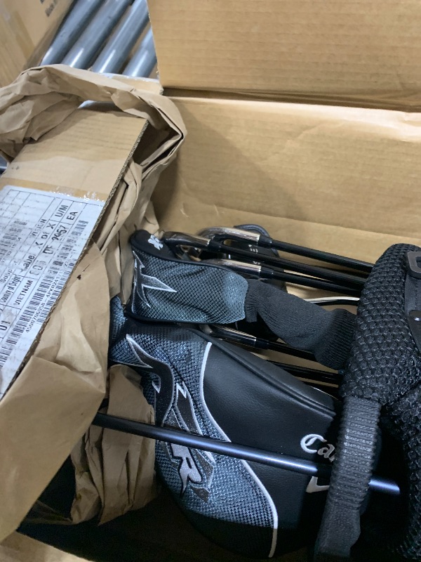 Photo 1 of Callaway Golf XR Complete Set (Black/Silver, Right, Graphite, +1 Inch, Regular)
