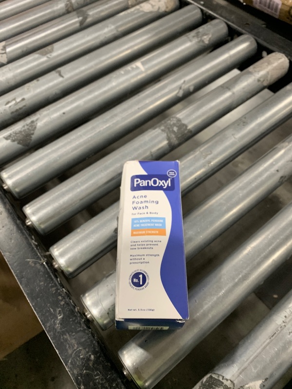 Photo 1 of PanOxyl Acne Foaming Wash Benzoyl Peroxide 10% Maximum Strength Antimicrobial, 5.5 Oz