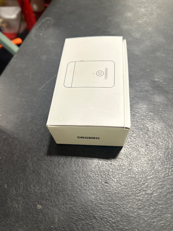 Photo 1 of ORGBRO Label Maker Machine with Tape, X1 Portable Bluetooth Mini Label Printer, Support Pre-Cut & Continuous Label, Wireless Small Label Makers with Versatile App for School Home Office Organization