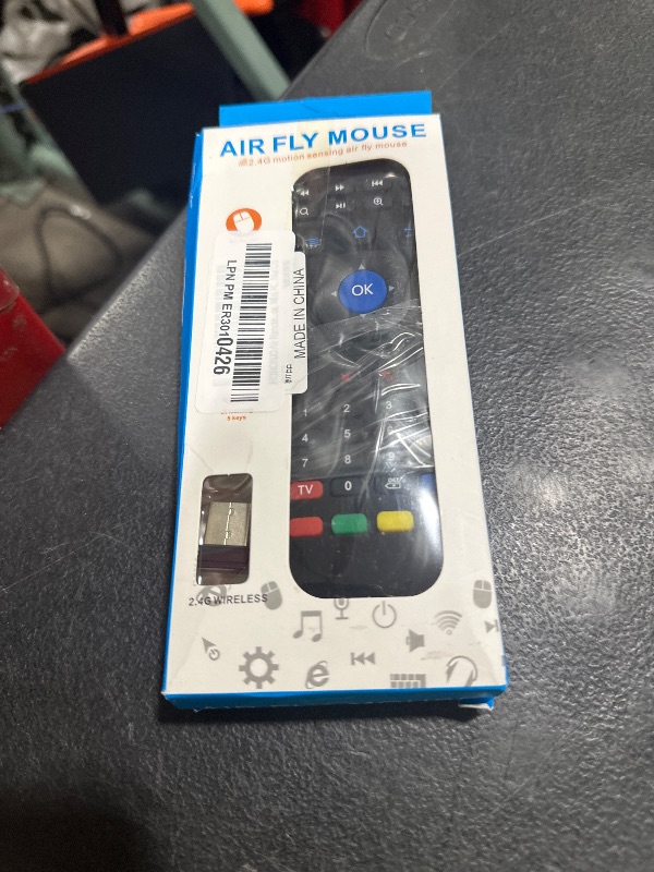 Photo 1 of MX3 Voice Air Mouse Mini Keyboard Wireless Remote, 2.4G Multifunctional Fly Mouse with Motion Sensing Game Handle for 3-Gsensor HTPC Mini PC PS3/4 Xbox 360 and Android Smart TV Box 3-Gyro