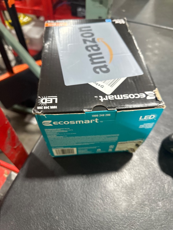 Photo 1 of EcoSmart 65W Equivalent Soft White BR30 Dimmable LED Light Bulb (6-Pack)