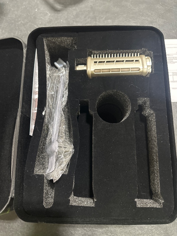 Photo 1 of Tqcir 8-in-1 Professional Hot Air Styler&Hair Dryer Brush, Powerful Multi-Styler with Auto-Wrap Curler with Storage Case, Fast Drying Curling Straightening Volumizing Without Heat Damage(Gold)