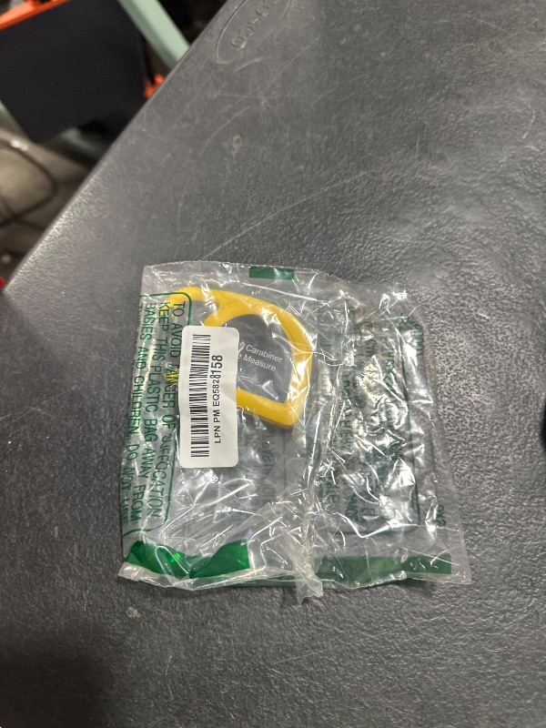 Photo 1 of Carabiner Mini Tape Measure - Metric and Imperial 10 ft/ 300 cm - Metal Measuring Blade, Quick Read, Auto-Lock and Pocket Size, Shock Absorbent Case, Ideal for at Home and in Office Use