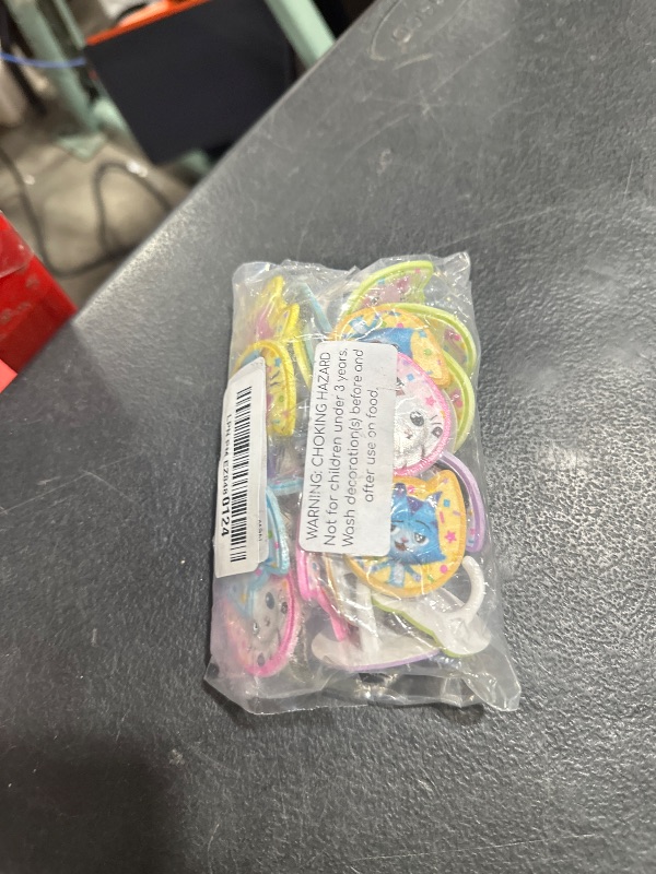 Photo 1 of DecoPac DreamWorks Gabby's Dollhouse Rings, 24 Cupcake Decorations Featuring Gabby, Pandy Paws, Irresistible Kitty Characters, and Super Fun Adventures! - 24 Pack