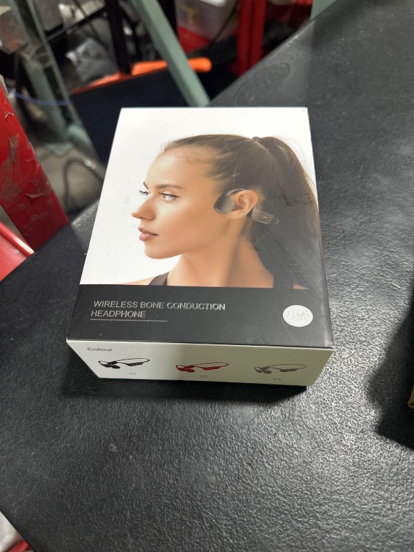 Photo 1 of Jiade Bone Conduction Headphones, Wireless Bluetooth 5.3 Open-Ear Headphones with Mic, 10H Playtime Long Battery Life, Waterproof IPX6 Sport Headphones for Running, Cycling, Workout, Gift