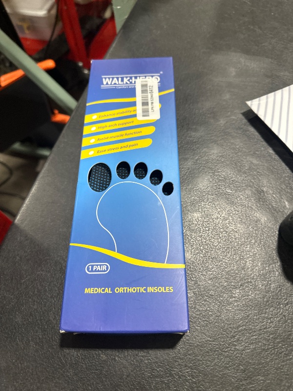 Photo 1 of Plantar Fasciitis Relief - Arch Support Insoles for Men Women, Shoe Inserts for Flat Feet, Orthotic Shoe Insoles All-Day Energy and Comfort with Every Step (Mens 11-11 1/2 | Womens 13-13 1/2)