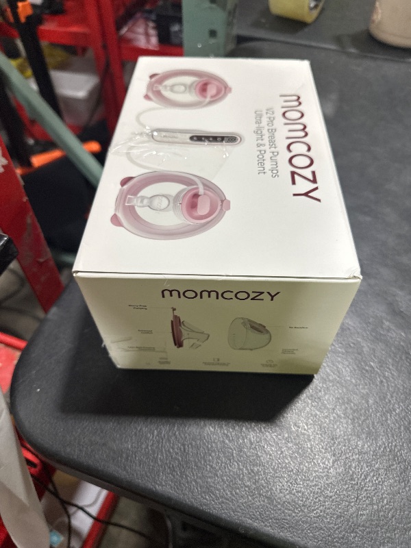Photo 1 of Momcozy Breast Pump V2 Pro Ultra-Lightweight, Hands-Free & Portable Wearable Pump with Upgraded Integrated DoubleFit Flange, Quiet & Leak-Proof Electric Pump, 3 Modes|9 Levels, 17/19/21/24mm