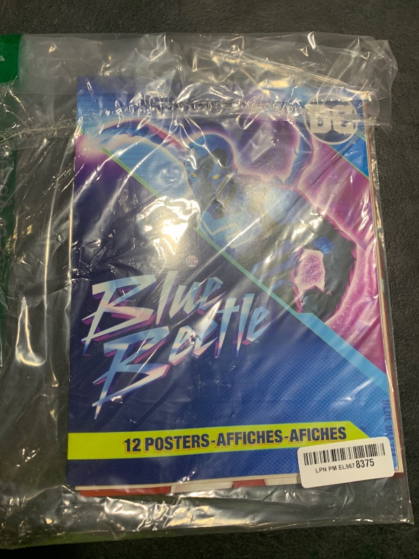 Photo 1 of DC Comics Poster Book Set - Justice League Wall Art Bundle with 48 Posters Featuring Suicide Squad, Blue Beetle, Harley Quinn, More (8.5" x 11") | DC Comics Party Supplies