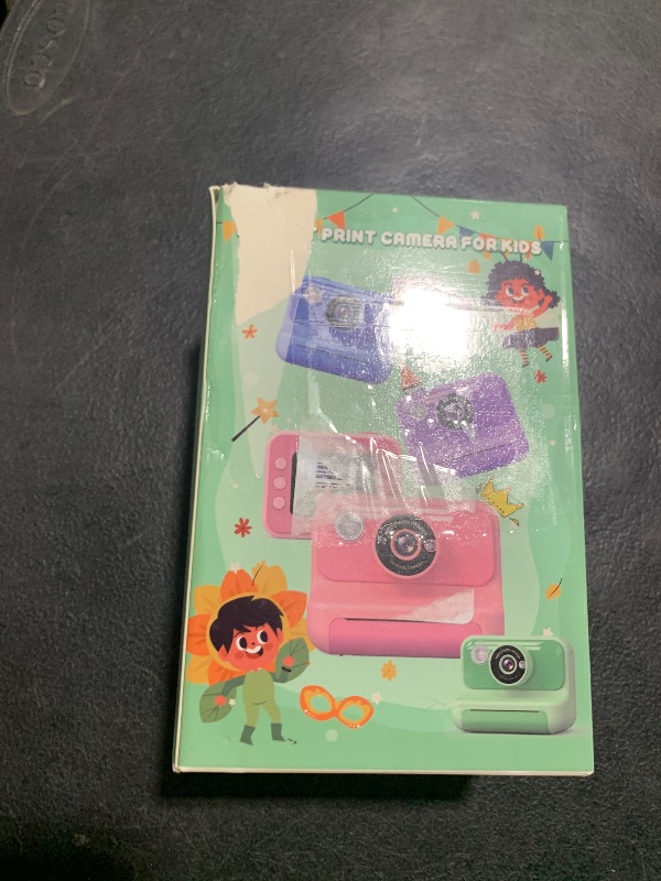 Photo 1 of LETSHAHA Instant Print Camera for Kids, 1080P Digital Video Cameras, Christmas Birthday Gifts Toys for Age 3-12, Toddler Camera for 4 5 6 7 8 9 10 Year Old Girls - Pink