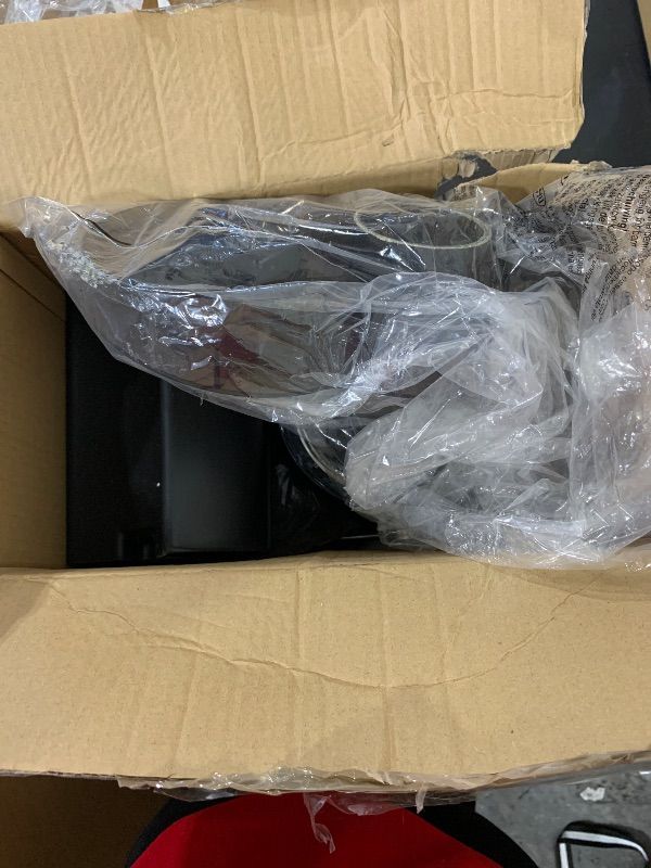 Photo 1 of ITEM HAS BEEN USED. POSSIBLE PARTS ONLY------------------------------------------Qcen Juicer Machine, 800W Centrifugal Juicer Extractor with Wide Mouth 3” Feed Chute for Fruit Vegetable, Easy to Clean, Stainless Steel, BPA-free (Black)