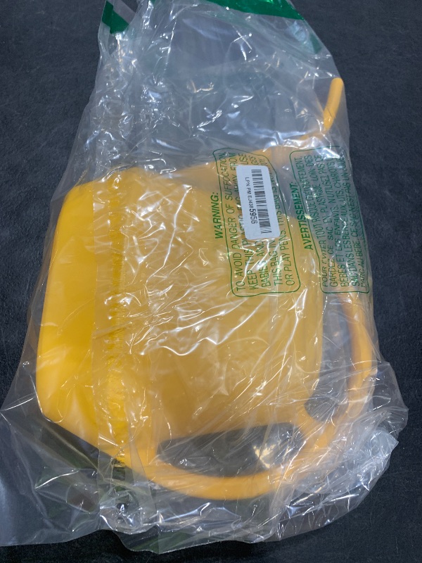Photo 1 of Fasmov Plastic Watering Can, Yellow, 1-Gallon