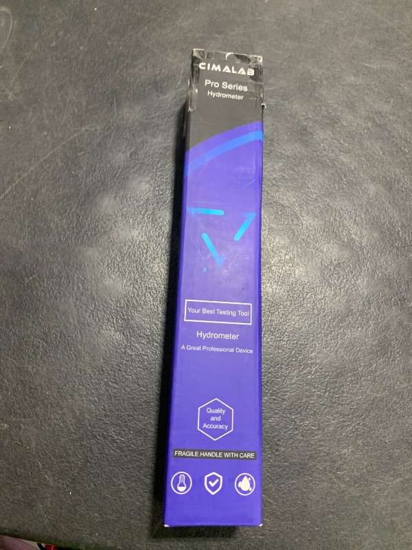 Photo 1 of CIMALAB Hydrometer Alcohol Meter, Hydrometer Alcohol 0-200 Proof and Tralle Hydrometer, Alcohol Proof Tester for Liquor/Moonshine/Proofing Distilled/Spirits/Distilled Alcohol Proof
