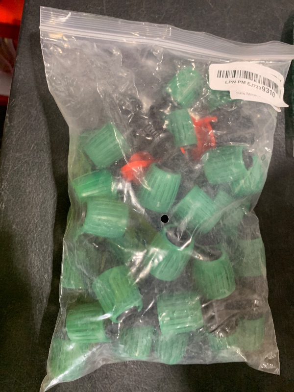 Photo 1 of JAYEE 22 Pcs Drip Irrigation Fittings Kit for 1/2 in Tubing, Drip Line Parts for Sprinkler System - 5 Tees, 5 Couplings, 3 Elbows, 3 Barbed Lock T Connectors, 4 End Closure Plugs, 2 Switch Valves