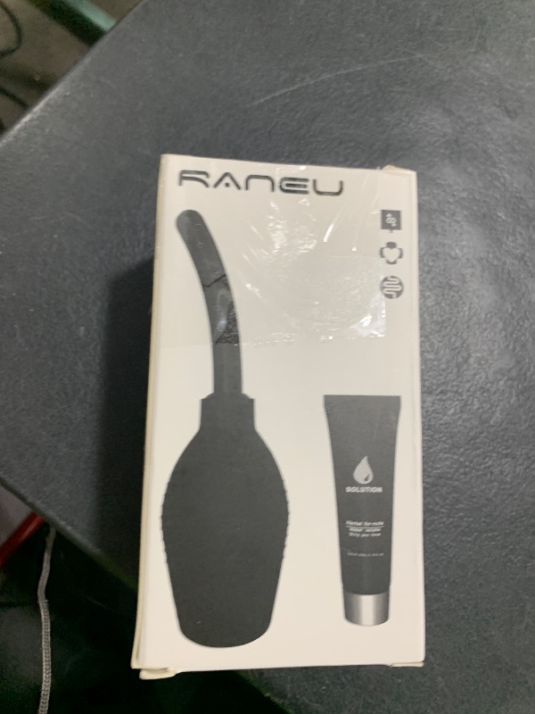 Photo 1 of RANEU Enema Bulb Kit with Lube Douche Superior Materials Douche for Men Women Made of Comfortable Material