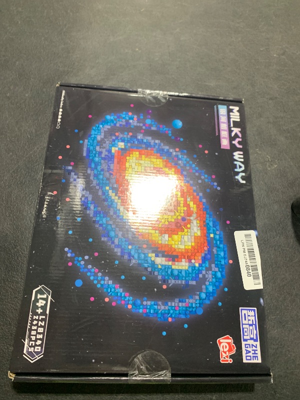 Photo 1 of PQKIE The Milky Way Galaxy Micro Mini Building Set for Adults, 2438Pcs 3D Wall Art Building Toy for Home Office Decor, DIY Space Decor Kits with Display Stand,Creative Birthday Gift Toy for Kids Teens