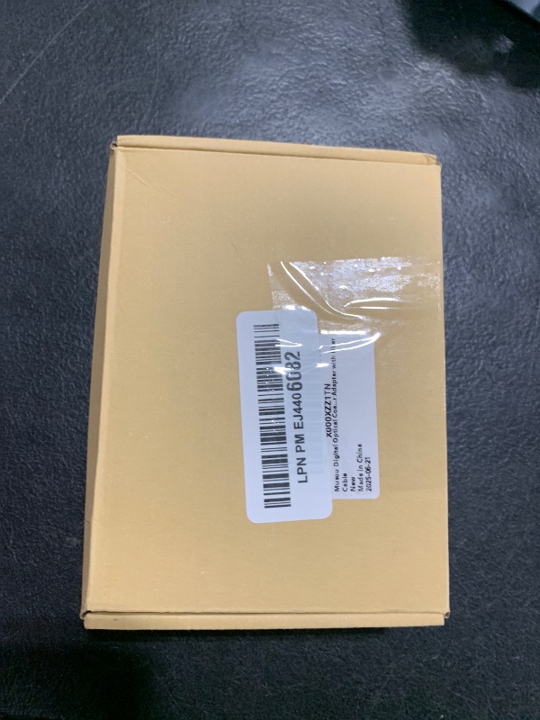 Photo 1 of Musou Digital Optical Coax to Analog RCA Audio Converter Adapter with Fiber Cable