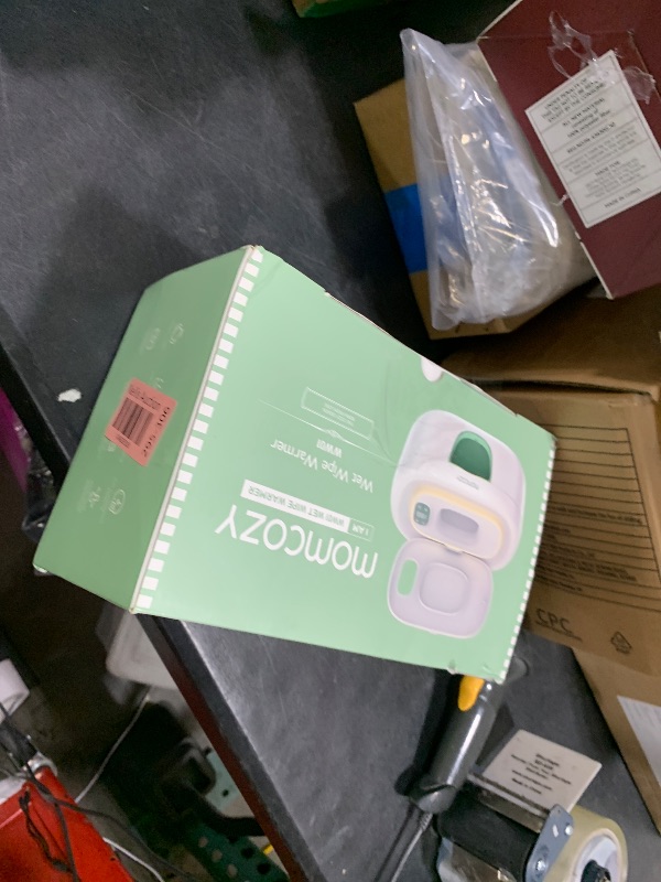 Photo 1 of Momcozy Baby Wipe Warmer, Innovative Spring Design, Large Capacity Wipes Dispenser, Fast and Even Heating, 4 Modes of Temperature Heating Control, Diaper Wipe Warmer with Night Light