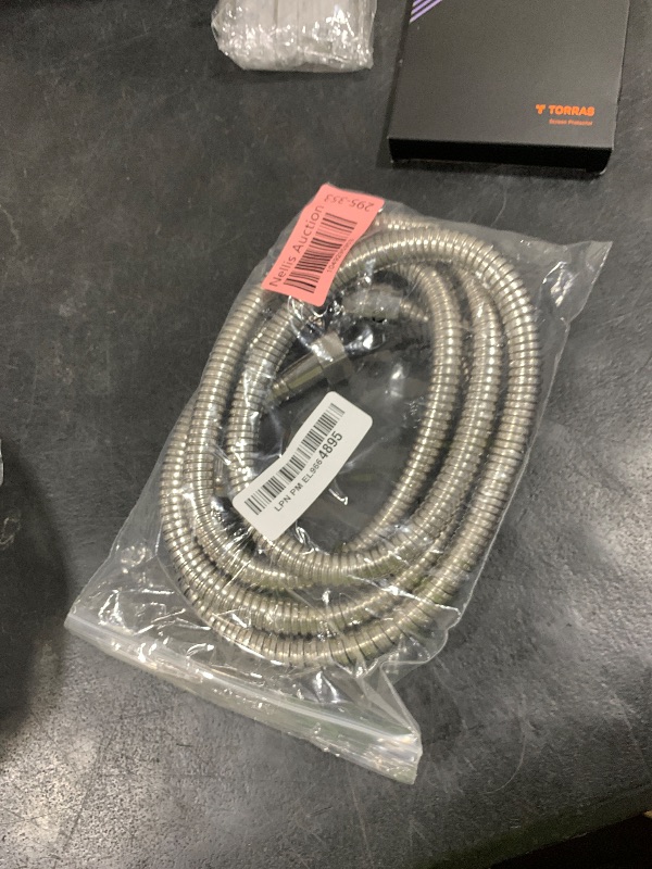 Photo 1 of 75-Inch Extra Long Shower Hose, Universal Shower Hose Replacement, Flexible Shower Extension for Handheld Shower Heads, Durable Leakproof Design