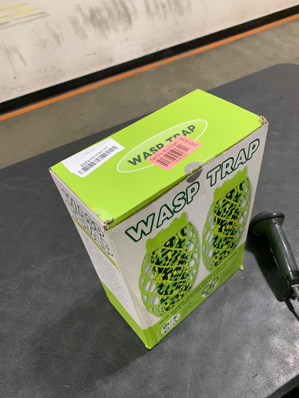 Photo 1 of Wasp Trap Outdoor Hanging 2 Pack,Non-Toxic Yellow Jacket Trap Bee Traps for Outside,Sticky Catcher for Hornet,Paper Wasp,Carpenter Bee