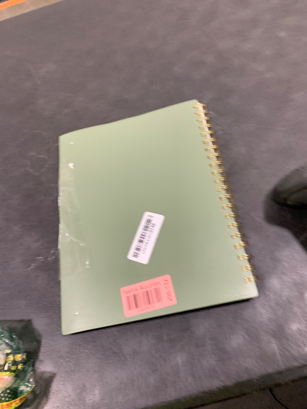 Photo 1 of RETTACY 2026 Planner, Weekly and Monthly, Large Size (8.5" x 11"), 2026 Calendar, Jan 2026 - Dec 2026, 12-Month Tabs, Flexible Plastic Cover, 100 GSM Thick Paper (Light Green)