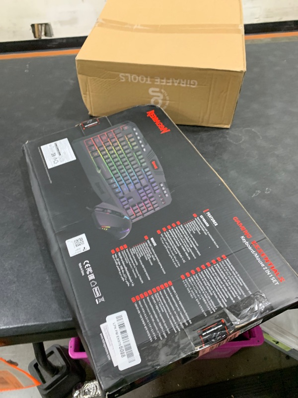Photo 1 of Redragon S101 Gaming Keyboard, M601 Mouse, RGB Backlit Gaming Keyboard, Programmable Backlit Mouse, Value Combo Set [New Version]
