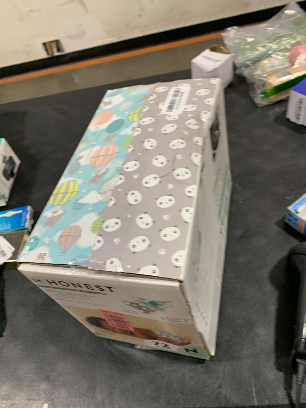 Photo 1 of The Honest Company Clean Conscious Diapers for Delicate Skin | Up to 100% Leakproof | Hypoallergenic, Fragrance Free | Gender Neutral | Club Box, Size Newborn, 72 Count (Prints May Vary)