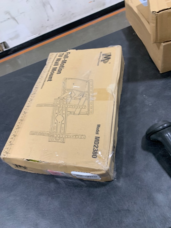 Photo 1 of Mounting Dream TV Wall Mount for 32-65 Inch Television,Mount with Swivel and Tilt, Full Motion Bracket with Articulating Dual Arms, Fits 16inch Studs, Max VESA 400X400 mm, 99lbs, MD2380