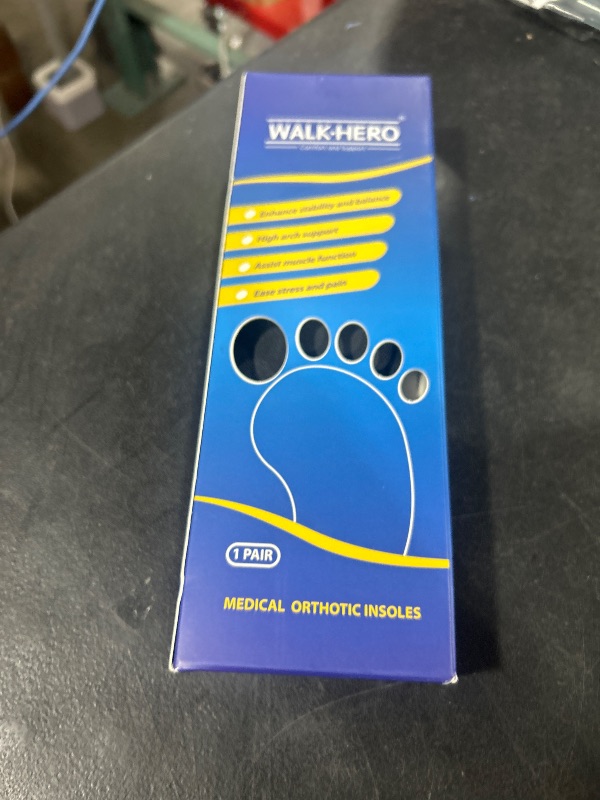 Photo 1 of Plantar Fasciitis Feet Insoles Arch Supports Orthotics Inserts Relieve Flat Feet, High Arch (Mens 5-5 1/2 | Womens 7-7 1/2)
