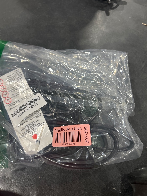 Photo 1 of 20FT 13A 1625W 16/3 Black Extension Cord, Indoor Extension Cord for Laptops, Coffee Makers, Office Home Appliances, 3 Prong Resistant Cable Flexible, 125V ETL Listed