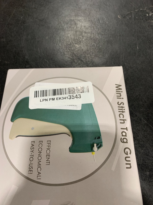 Photo 1 of Tagging  For Clothing, Fine Stitch Mini Stitch Gun for Clothes,Stitch Quick Clothing Fixer Sewing Quilting Hemming Quick Stitch with 2 Needles,1500 Black & 1500 White Micro Fasteners