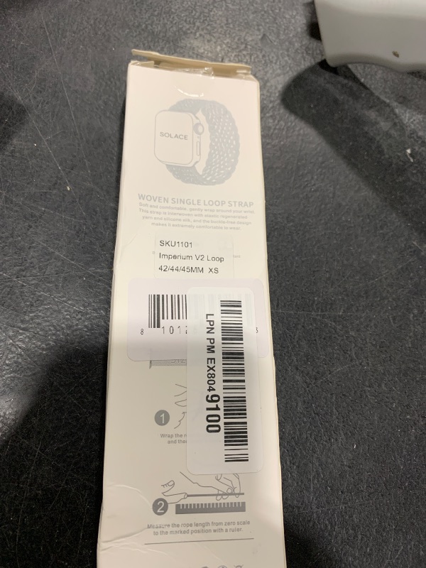 Photo 1 of Solace Bands Imperium V2 Loop Stretchable Band for Smartwatch - Unique Colors, Easy Slip-on Design, Soft, Breathable & Water-Resistant - Compatible with Apple Ultra, Series 8, 7, 6, SE, 5, 4, 3, 2, 1