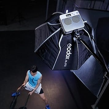 Photo 1 of NANLITE FC-60B LED Video Light 2700K-6500K 78W Bowens Mount Continuous Output Lighting,AC/DC Power Support with APP Control, Bowens Adapter for Studio Photograpny/Video Recording