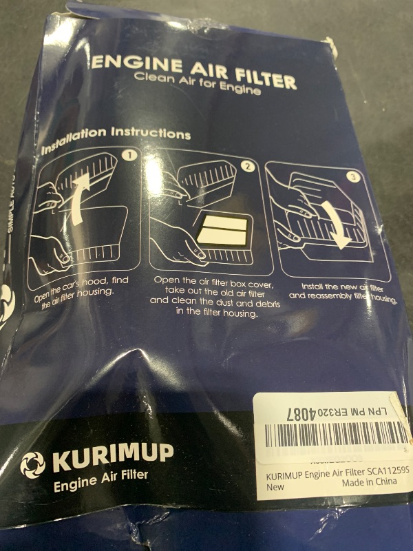 Photo 1 of KURIMUP CA11259 Replacement Engine Air Filter(PE07-13-3A0A), Efficient Filtration Offers 99% Air Purification, Fit for Mazda 3 (2014-2018),Mazda 6 (2014-2021),Mazda CX-5(2013-2022).