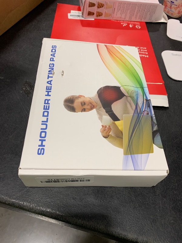 Photo 1 of Shoulder-Heating-Pad-Heated-Wrap - 3 Heat Levels Heating Pad for Shoulder Pain for Men Women Frozen Shoulder Pain Relief