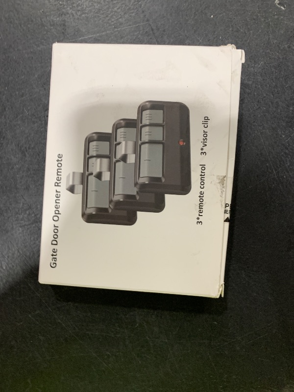 Photo 1 of 3 Replacement for Liftmaster Chamberlain Sears Craftsman 893MAX Garage Door Opener Remote 3 Pack