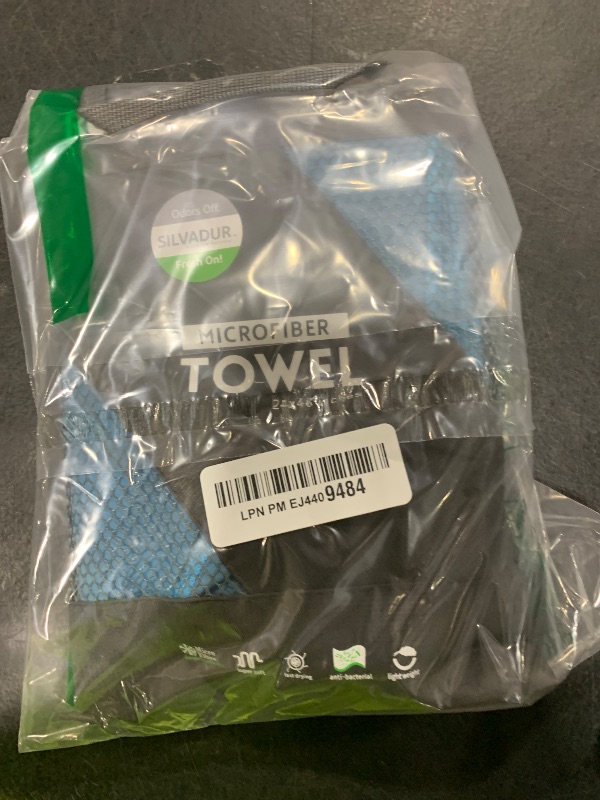 Photo 1 of Rainleaf Microfiber Towel Perfect Travel & Gym & Camping Towel. Quick Dry - Super Absorbent - Ultra Compact - Lightweight. Suitable for Trip, Beach, Shower, Backpacking, Pool